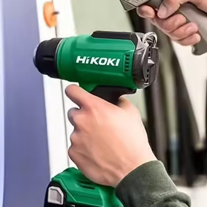 HIKOKI RH18DAW2Z Heissluftgebläse, 18 V, 30 bis 550 °C (nur Produkt) im Koffer