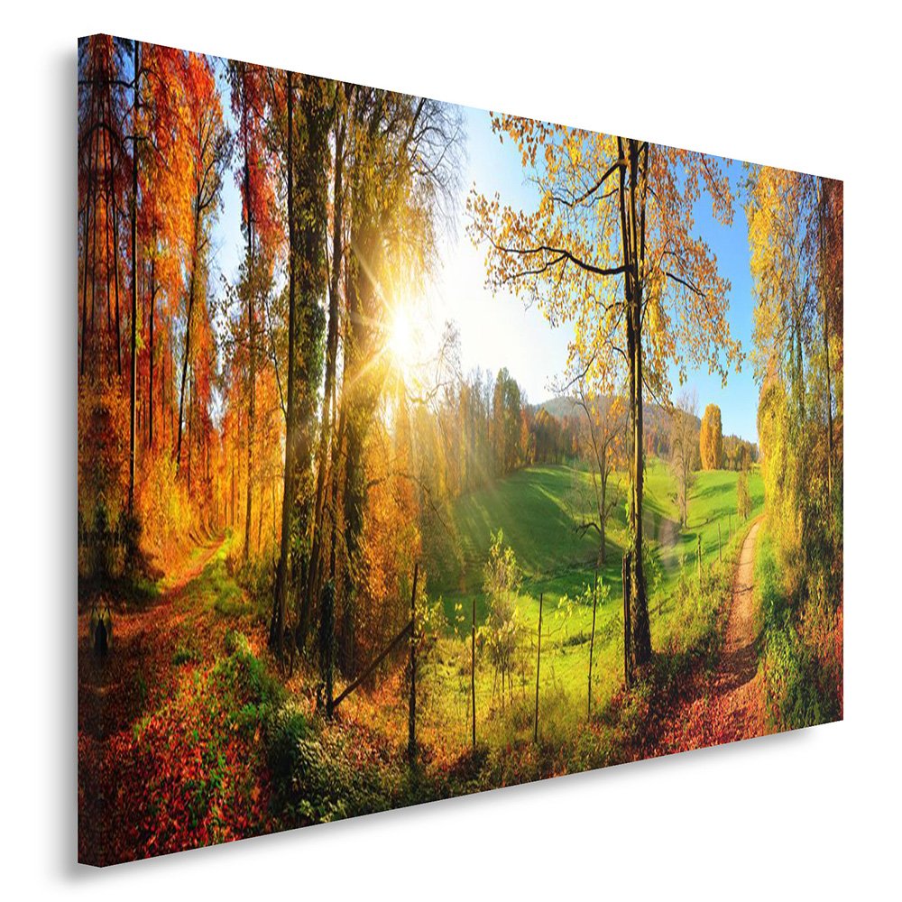 Feeby Frames. Wandbild - 1 Teilig - 60x80 cm, Leinwand Bild Leinwandbilder Bilder Wandbilder Kunstdr
