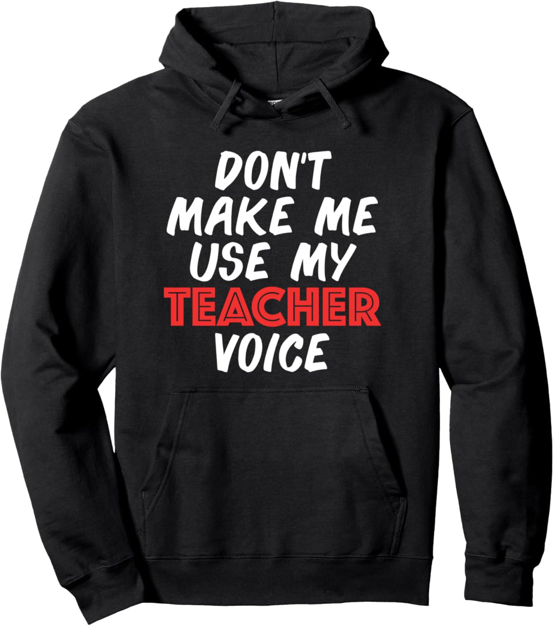 Lustige Lehrerstimme Teach Teachers Geschenke Mathe Liebe Pullover Hoodie