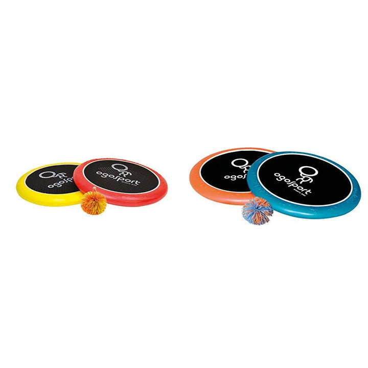 Schildkröt Funsports Softdisc Ogo Sport Set, Standardgrösse, rot, gelb, Durchmesser 29 cm, 970117 &