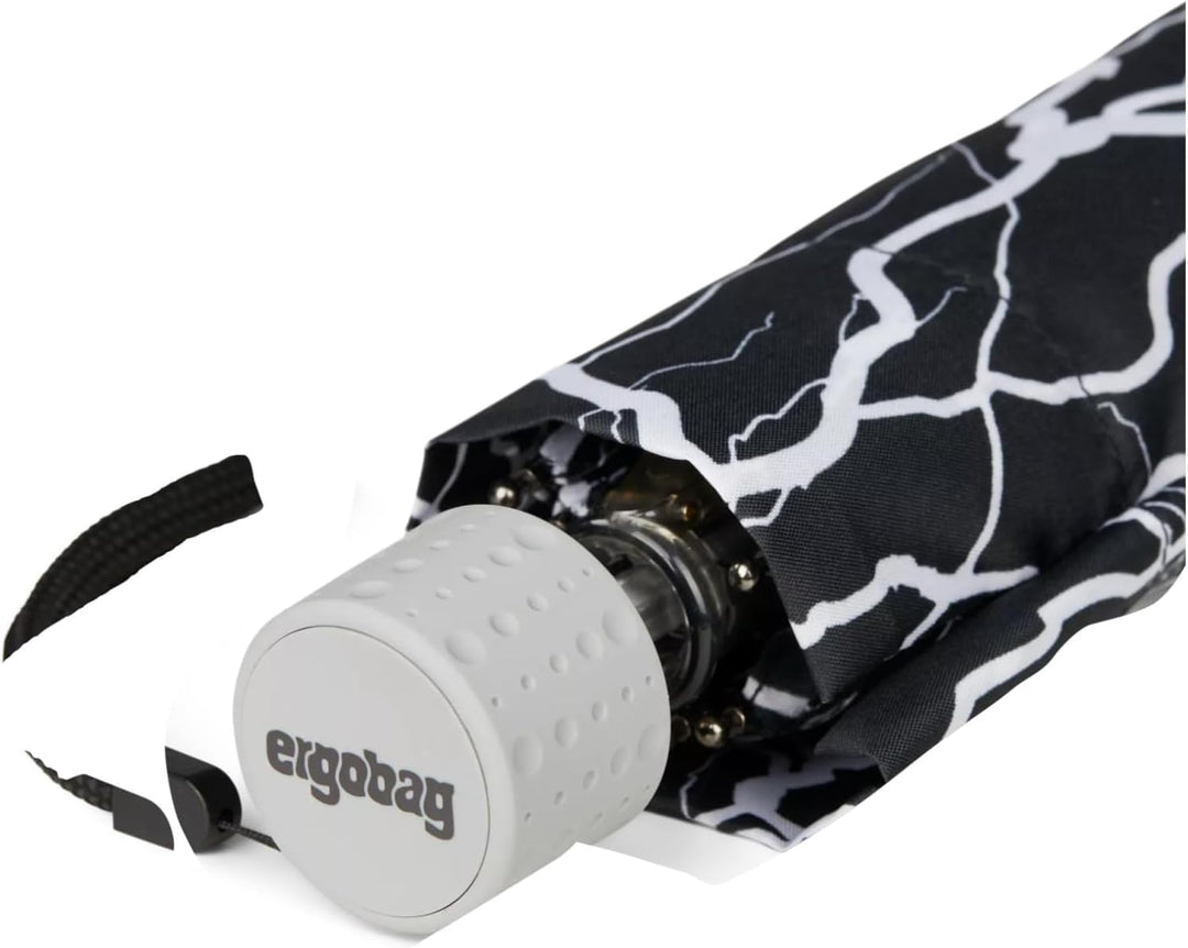 ergobag Regenschirm One Size Super ReflektBär - Schwarz, One Size Super ReflektBär - Schwarz