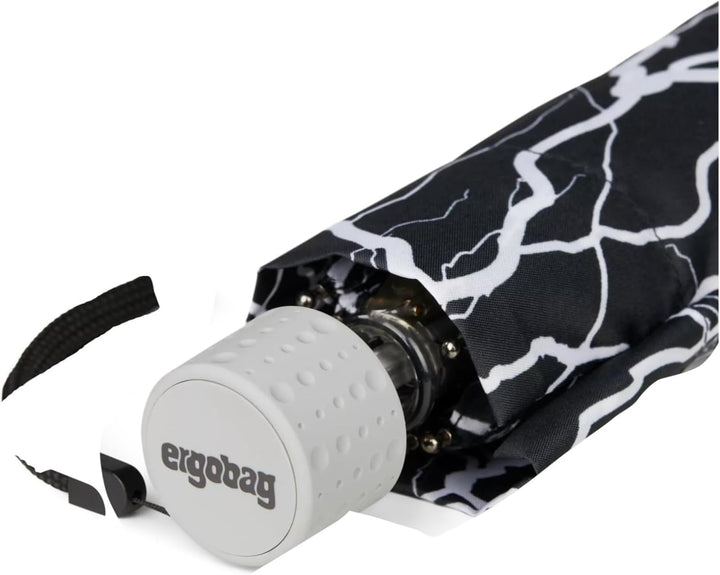 ergobag Regenschirm One Size Super ReflektBär - Schwarz, One Size Super ReflektBär - Schwarz