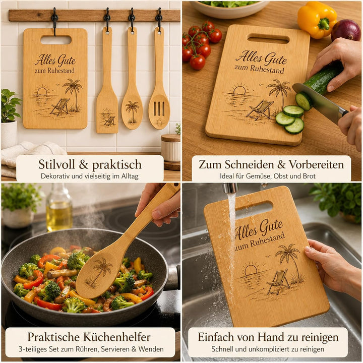 Rentner Geschenk Mann – Renteneintritt Geschenk Männer, Ruhestand-Set