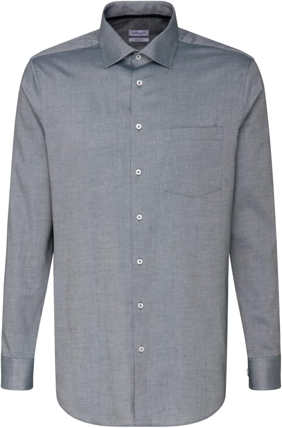 Seidensticker Herren Hemd 39 Dunkelgrün, 39 Dunkelgr&#xFC;n