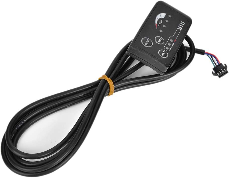 Led Display Fahrrad, Led-Display 36V-48V Elektrofahrrad, Elektrisches Fahrrad 810 LED Anzeige mit 5-
