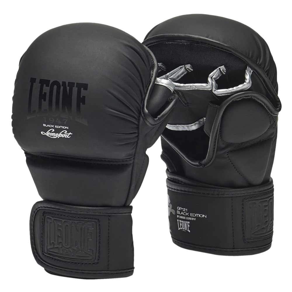 Leone 1947 Guanti MMA Black Edition Schwarz L, Schwarz L