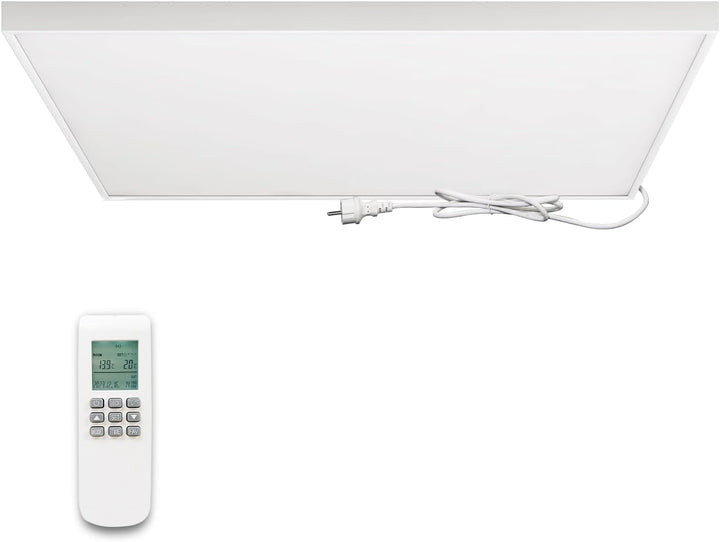 byecold Infrarotheizung Deckenmontage mit Thermostat Fernbedienung 860 Watt, Deckenheizung Infrarot,