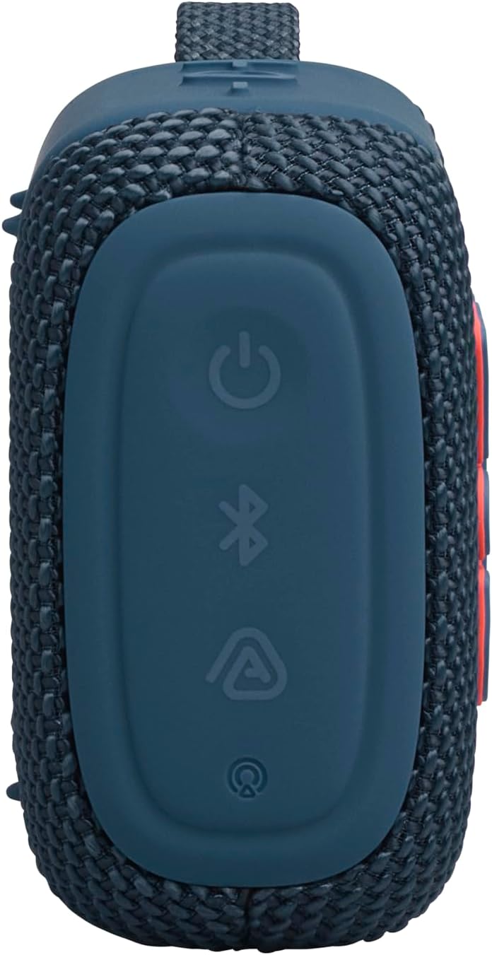 JBL Go 5, Ultraportabler Bluetooth‑Lautsprecher, Wasserdicht, Blau | Kraftvoller JBL Pro Sound, AirT