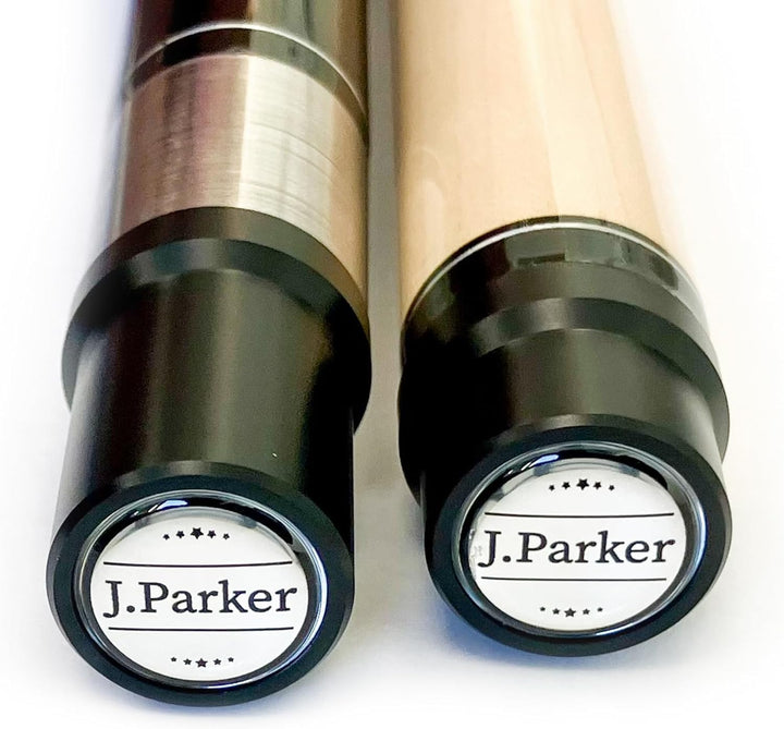Parker Billardqueue JP-Serie, 2-TLG.Profi-Cue, hochwertiges Ahornholz und Leinenwicklung Griffbereic