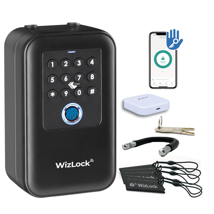 Schlüsseltresor TTLock - Fingerabdruck, Code, RFID, Gateway inkl. Model 3 pro E-L, Model 3 pro E-L