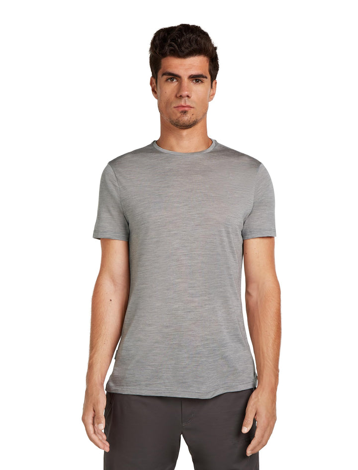 Icebreaker Herren Merino 125 Cool-lite™ Sphere III Unterhemd (1er Pack) L Metro Heather, L Metro Hea