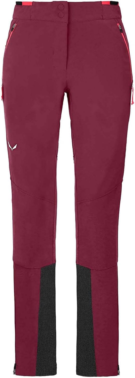 Salewa Damen LAGORAI DST W PNT, Skitourenhose L Rhodo Red/6080, L Rhodo Red/6080