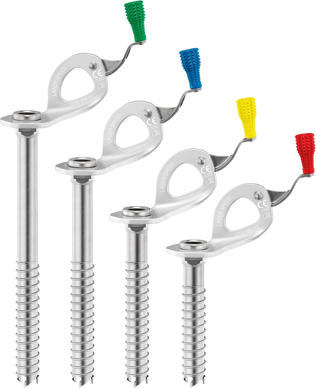 PETZL Laser Speed 17 cm Silber, 17 cm Silber