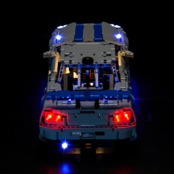 Licht Set Kompatibel mit Lego 42210 2 Fast 2 Furious Nissan Skyline GT-R (R34) Car (Kein Lego-Set),