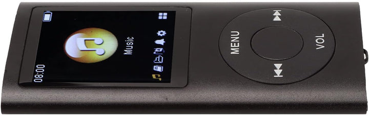MP3 Player, Digitaler MP4-Player Tragbarer Musikplayer mit Kopfhörer, Unterstützt Bis zu 64 GB TF-Ka