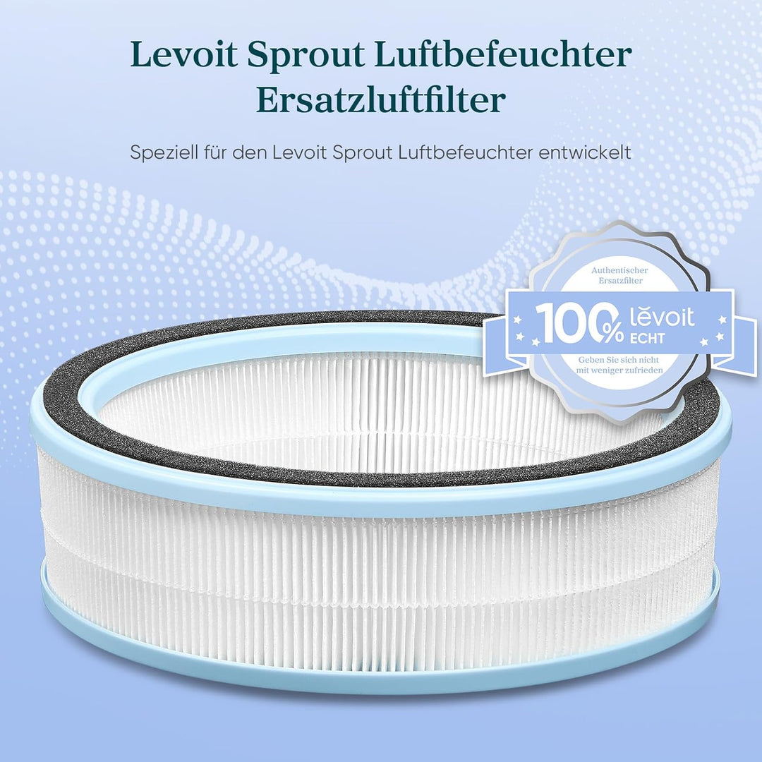 Levoit Ersatzfilter für Sprout Verdunstungsluftbefeuchter 1 pack Ersatzfilter für Sprout, 1 pack Ers