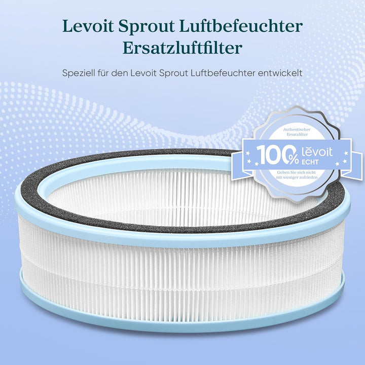 Levoit Ersatzfilter für Sprout Verdunstungsluftbefeuchter 1 pack Ersatzfilter für Sprout, 1 pack Ers