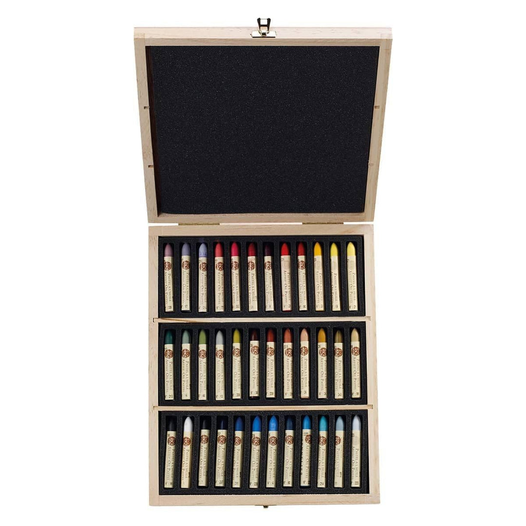 Sennelier Oil Pastel 36 Plein Air Wood Box by