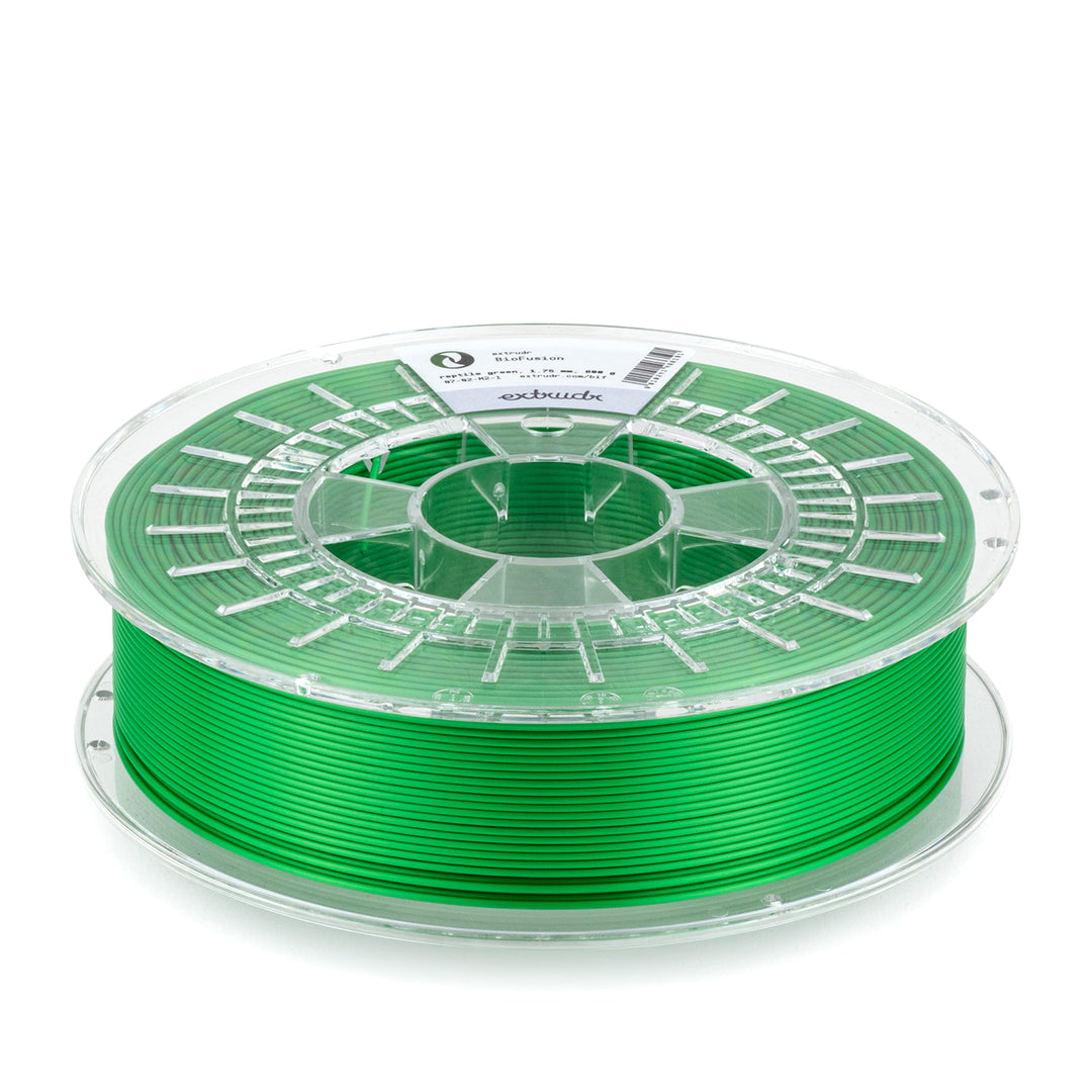 extrudr® BioFusion ø1.75mm (800gr) 'REPTILE GREEN/GRÜN' - 3D Drucker Filament - Made in Austria BioF