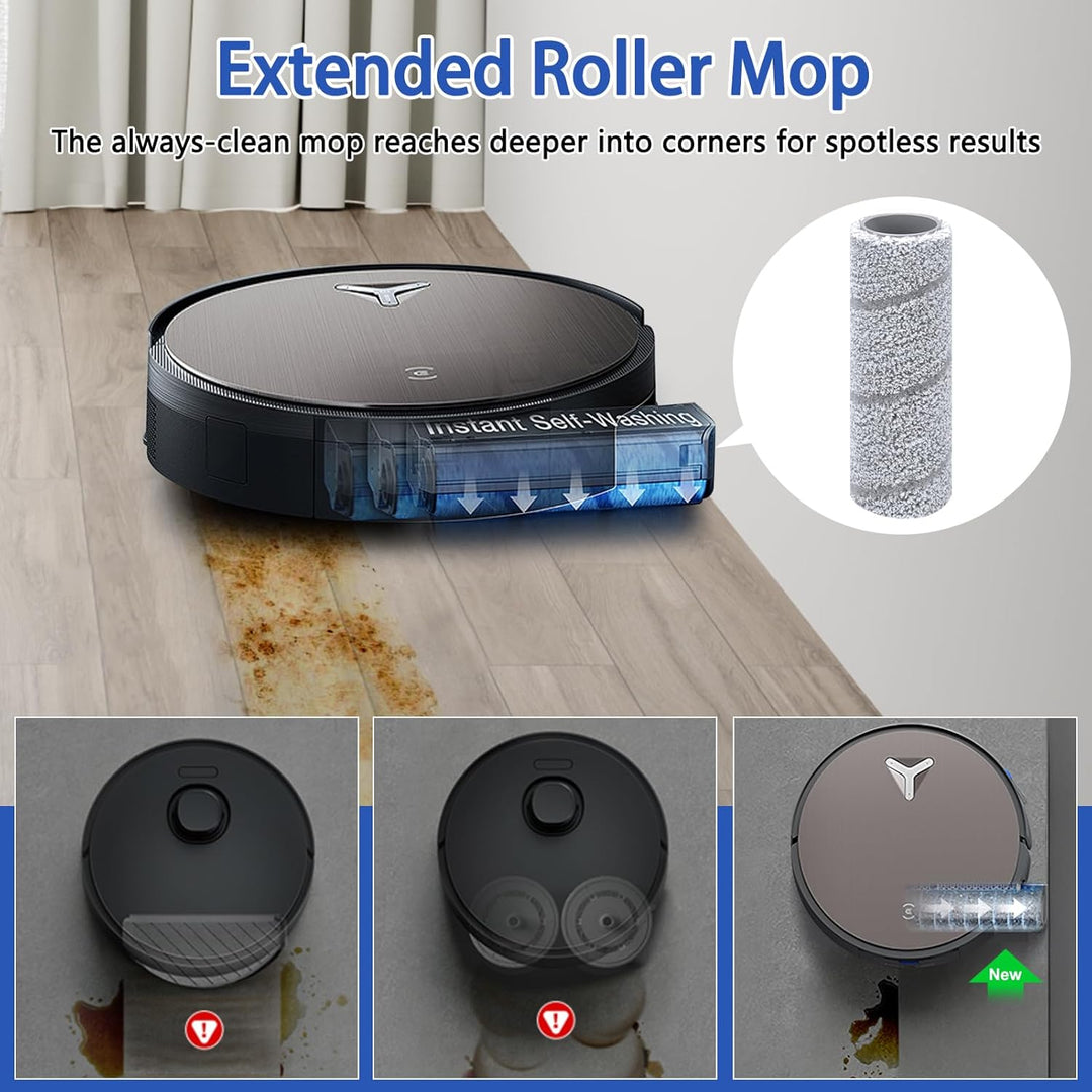 15 Stück Zubehör-Set für Ecovacs Deebot X11 OmniCyclone/ X11 Pro Omni/ X9 Pro Omni Staubsauger, Ersa
