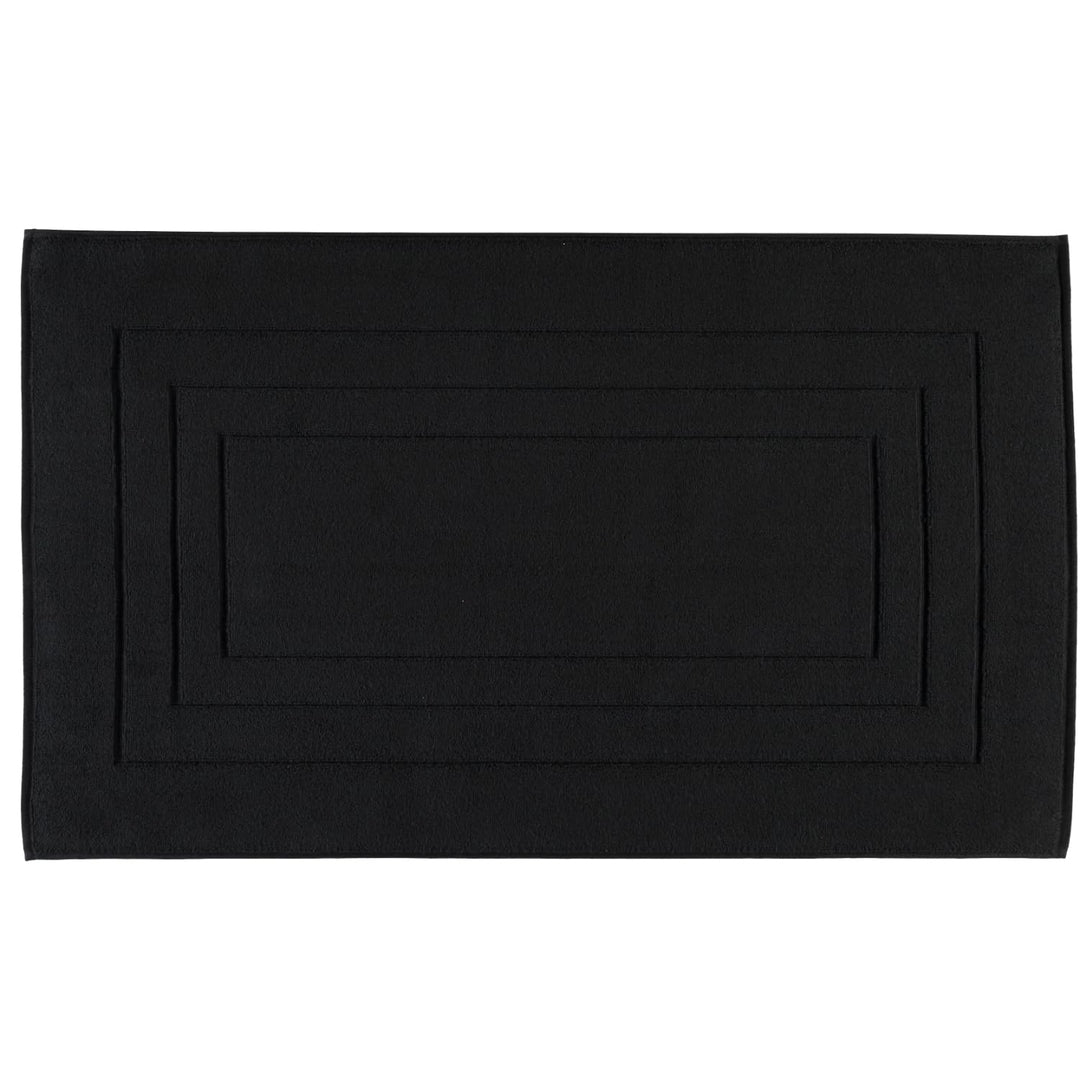 Vossen Badematten Feeling schwarz - 7900 67x120 cm, 67x120 cm