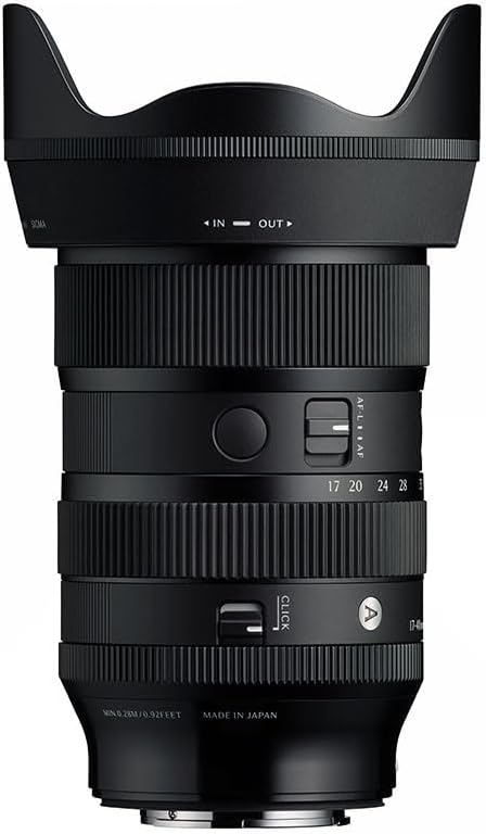 Sigma 17-40 mm F1.8 DC Objektiv für Fujifilm X-Mount