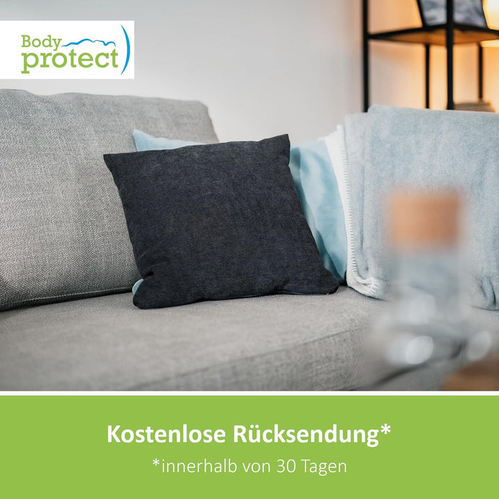 Bodyprotect 196077 Classic Kopfkissen | Steppkissen | 100% Baumwolle | Made in EU |100 | Höh
