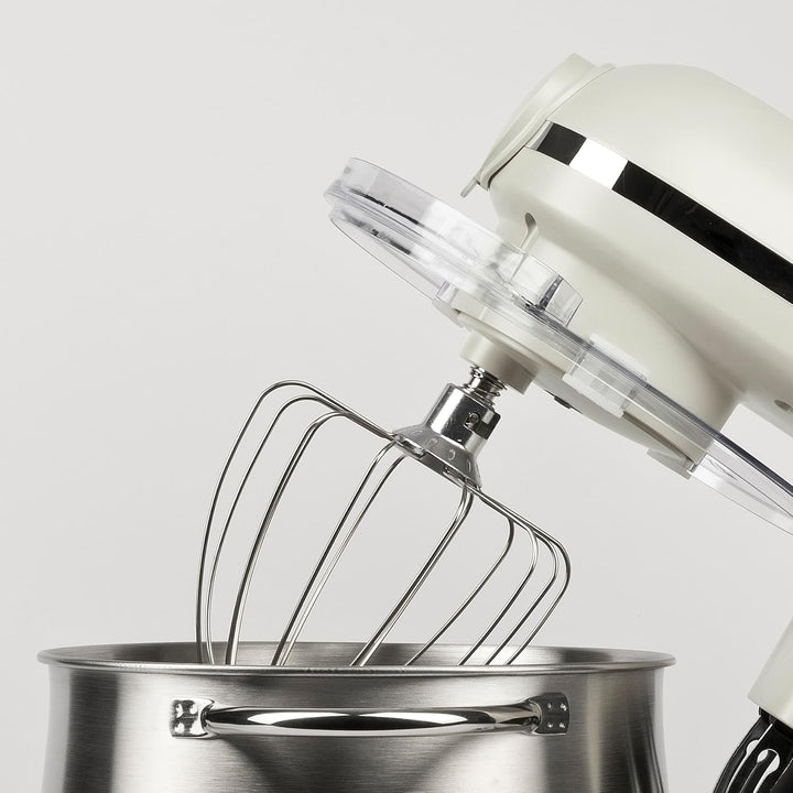 Girmi IM50 Knetmaschine, 1900 W (max. 2200 W), 8 Liter, 6 Geschwindigkeitsstufen, Weiss