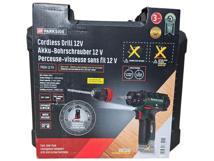PARKSIDE Bohrschrauber PBSA 12 D2 12V