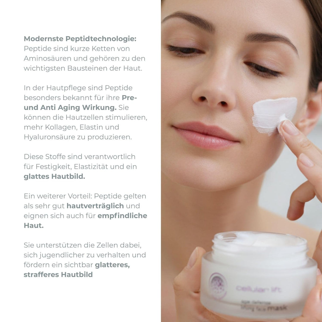 Wellmaxx cellular lift age defense lifting face mask
