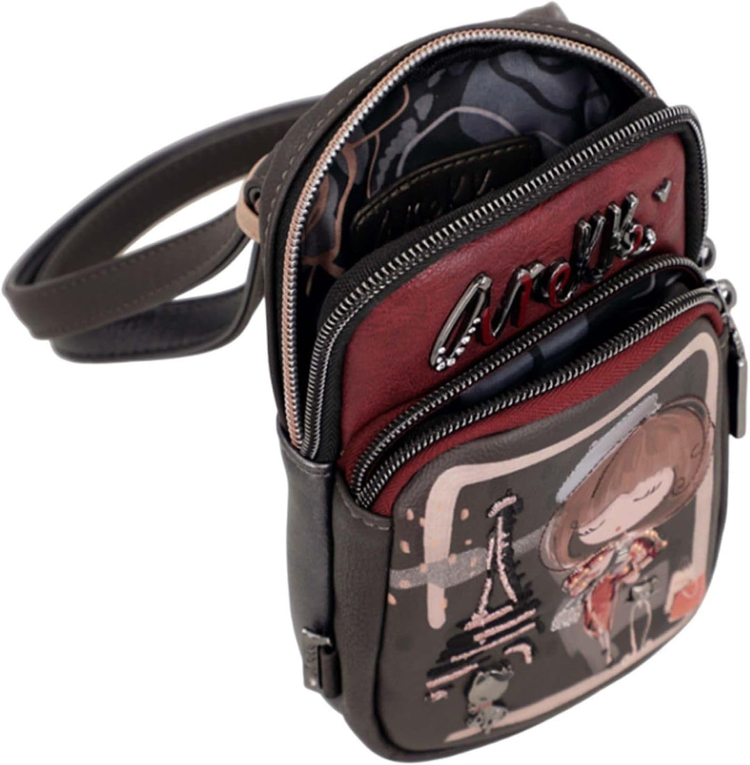 Anekke Umhängetasche Handytasche Mademoiselle Mini Crossbody Bag Multicolor mehrfarbig