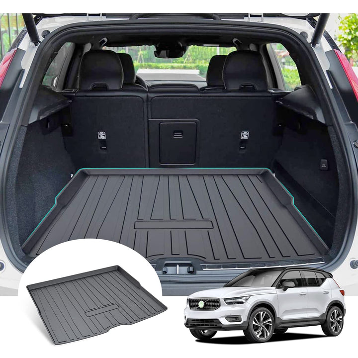 GAFAT Volvo XC40 C40 Recharge 2018-2024 2025 Kofferraummatte, Volvo XC40 2023 Kofferraumwanne Volvo