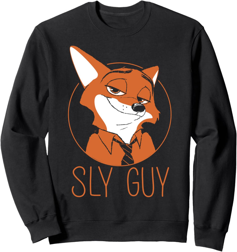 Disney Zootopia Nick Wilde Sly Guy Fox Sweatshirt