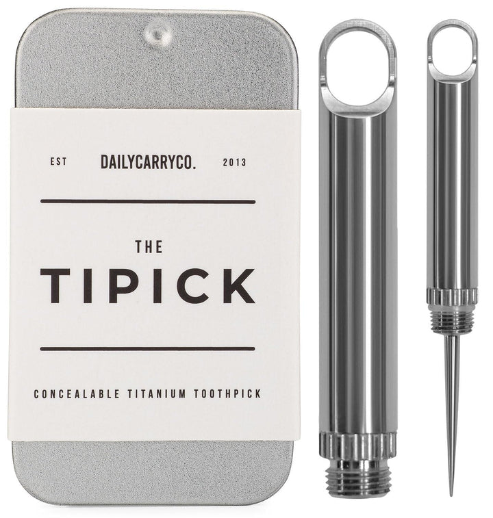 Micro tipick Outdoor Zahnstocher EDC Schlüsselanhänger Werkzeug Camping Picknick mit Schutzhülle Hal