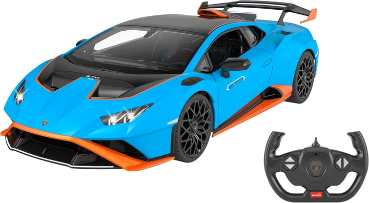 JAMARA Lamborghini Huracán STO 1:14 2,4GHz - offiziell lizenziert, ca 1 Std Fahrzeit, ca. 11 Km/h, p