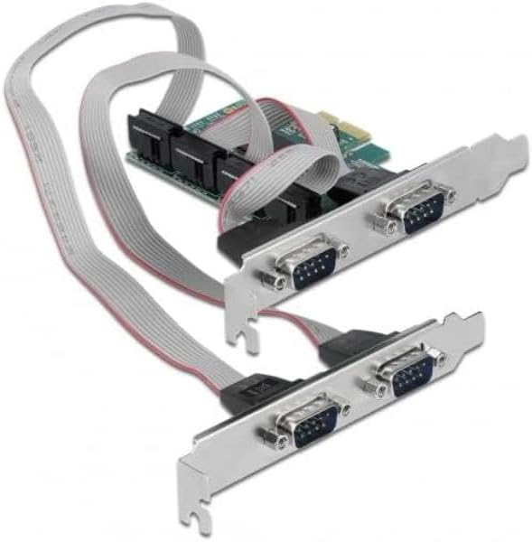 Delock 90410 PCI Express Karte zu 4 x Seriell RS-232