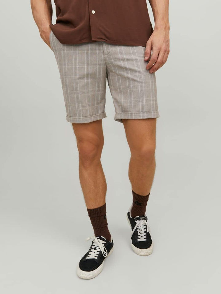 JACK & JONES Male Chino Shorts Regular Fit Chino Shorts S Beige, S Beige