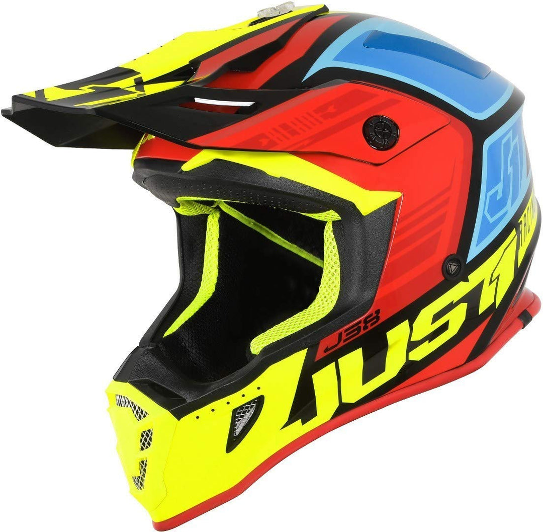 Just 1 Helmets J38 Blade S Black-Yellow-Red-Blue