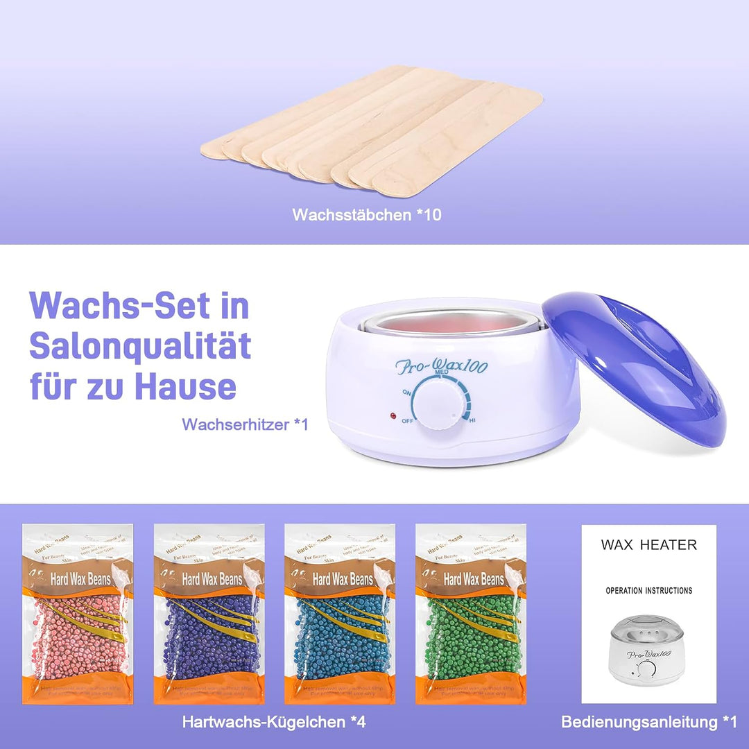 waxing set-wachs haarentfernung für zu Hause &amp; Salon