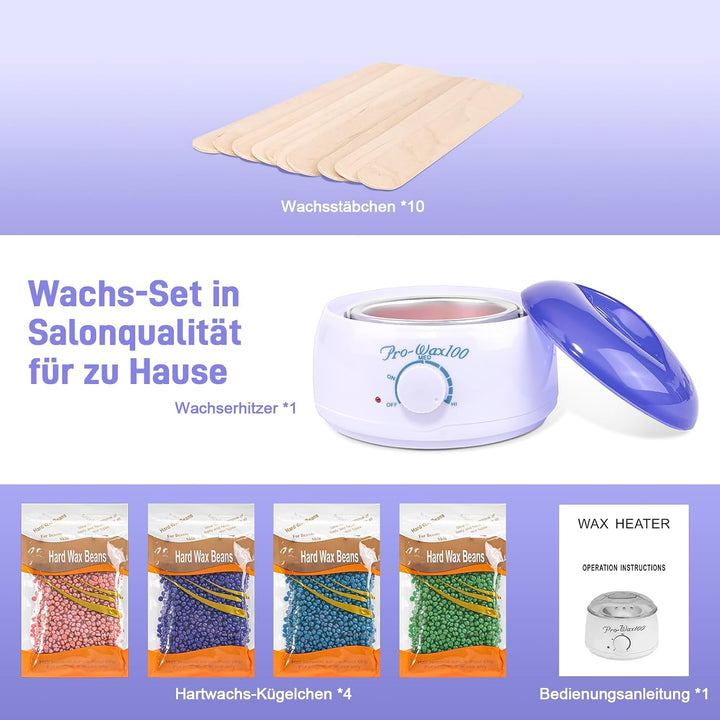 waxing set-wachs haarentfernung für zu Hause &amp; Salon