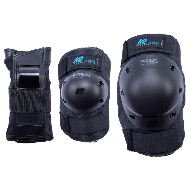 K2 Skates Unisex Inline Skate K2 PRIME PAD SET SLIM, mit Handgelenkschoner, Ellenbogenschoner & Knie