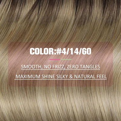 YoungSee Tape in Extensions Balayage Tape Extensions Echthaar Braun Remy Echthaar Extensions Tape Sk