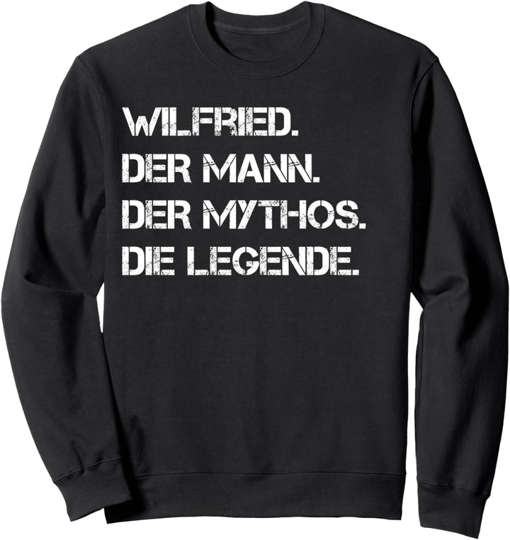 Wilfried Vorname Geburtstag Weihnachten Sweatshirt