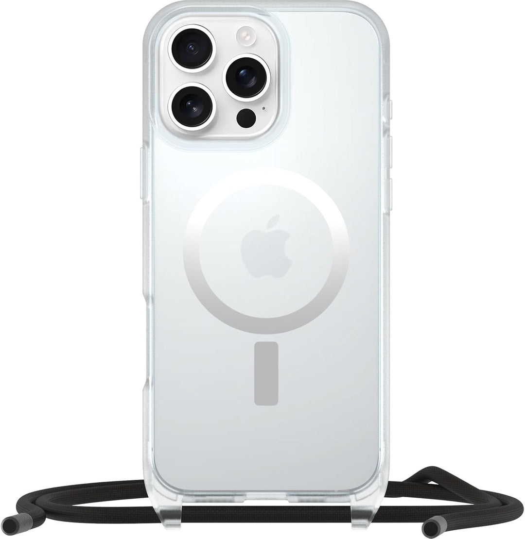 OtterBox React Necklace Hülle mit MagSafe für iPhone 16 Pro Max, ultraschlanke, schützende Hülle mit