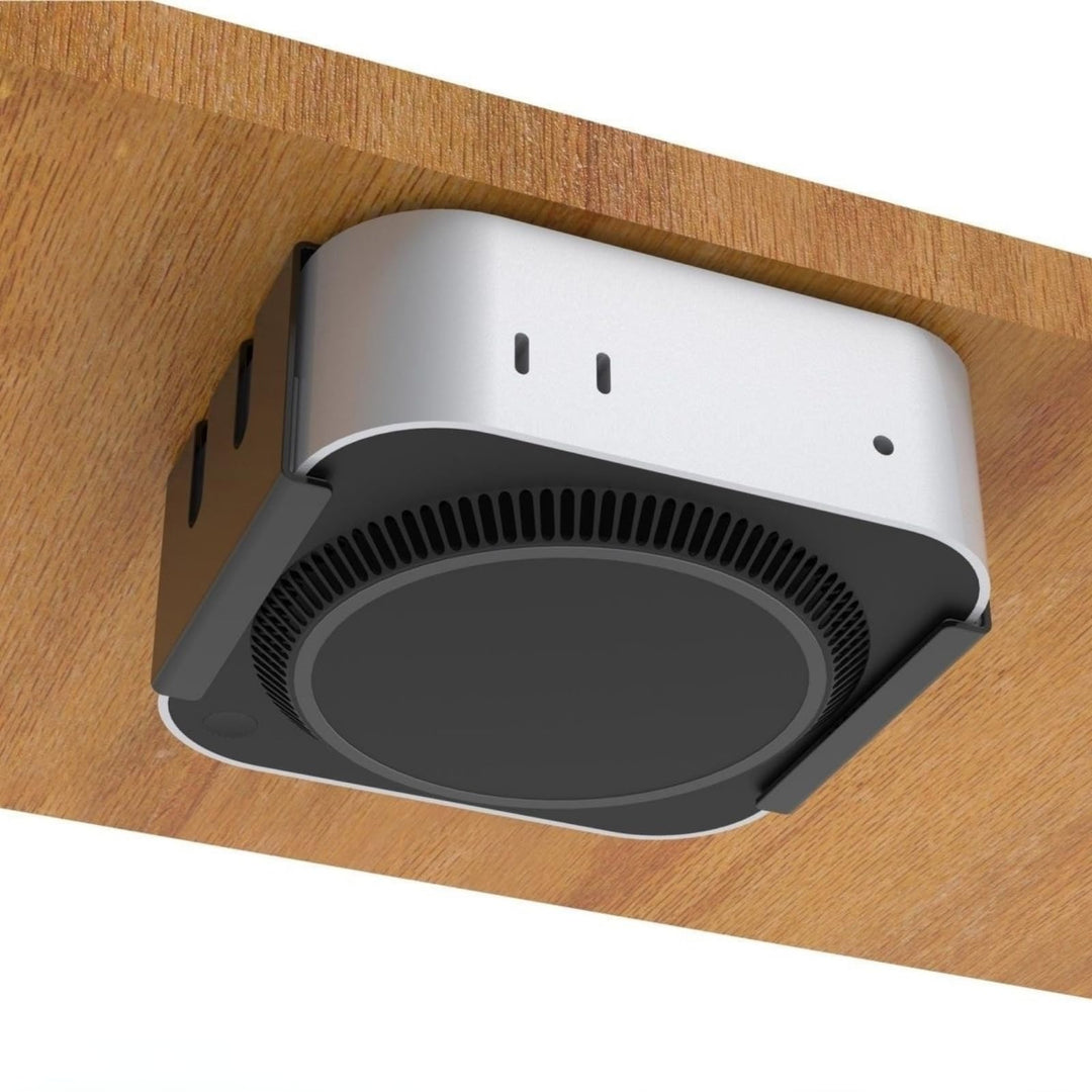 Untertischhalterung für Mac mini M4/M4 Pro 2024, Aluminium Wandhalterung mit VESA-Kompatibilität, Me