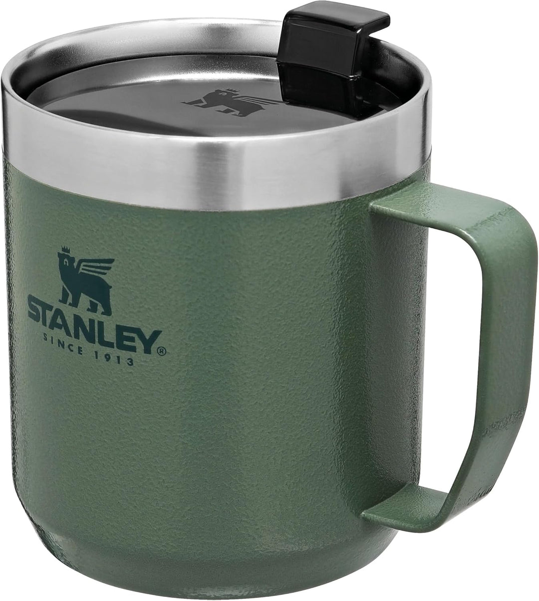 STANLEY 1913 Camp Mug becher 354 ml mit Perfect Brew Pour Over Set - Hält 1.5 Stunden Heiss - 3 Stun