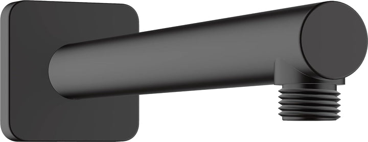 hansgrohe Brausearm Vernis Shape, Brausearm 24cm, Mattschwarz, Mattschwarz