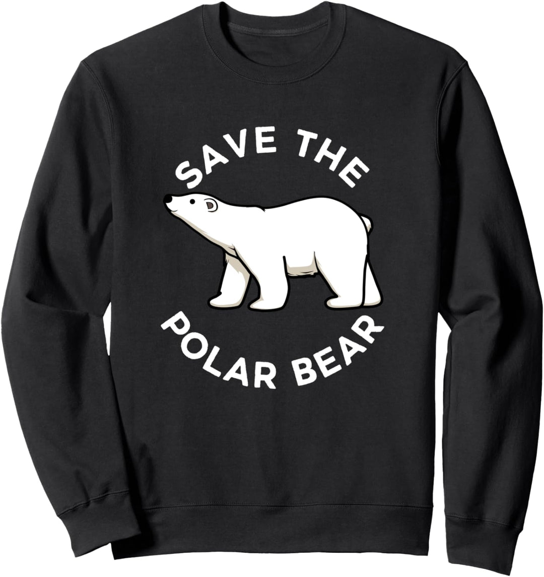 Rettet die Eisbären Tierpflege Wildtiere Sweatshirt