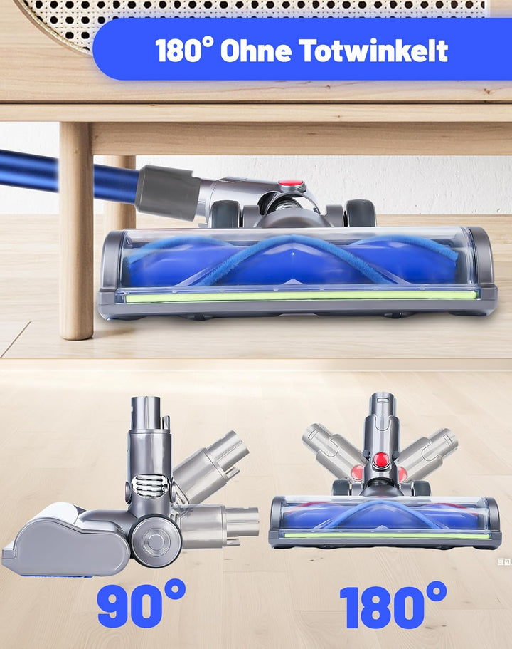 Ersatzbürste für Dyson V6, DC62, DC58, DC59, DC61, DC74, V6 Animal, V6 Fluffy V-Form Ersatzbürste mi