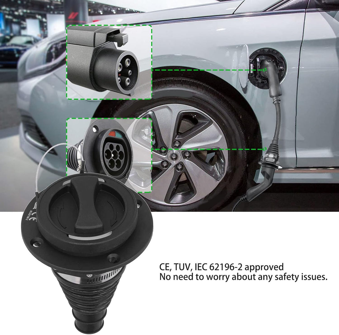 Typ 2 EV-Ladesteckdose New Energy Vehicles Ladesteckdose Typ 2 Dreiphasig 480 V 16 A 32 A Universal